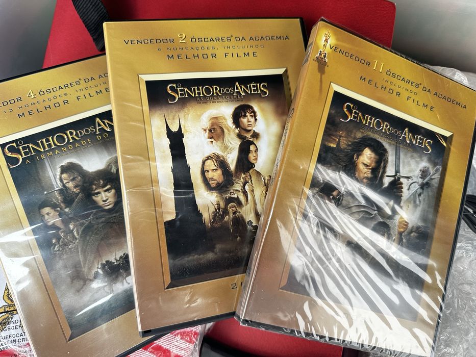 DVD Senhor dos anéis