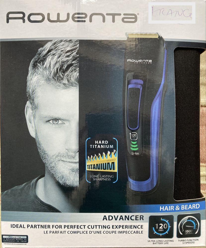 Máquina de barbear e aparar cabelo Rowenta
