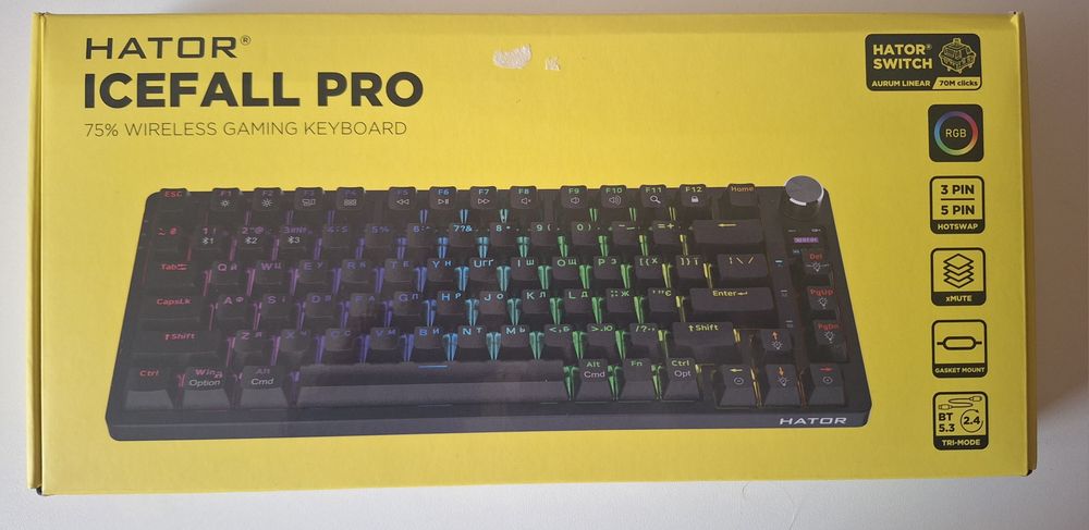 Клавіатура Hator Icefall Pro