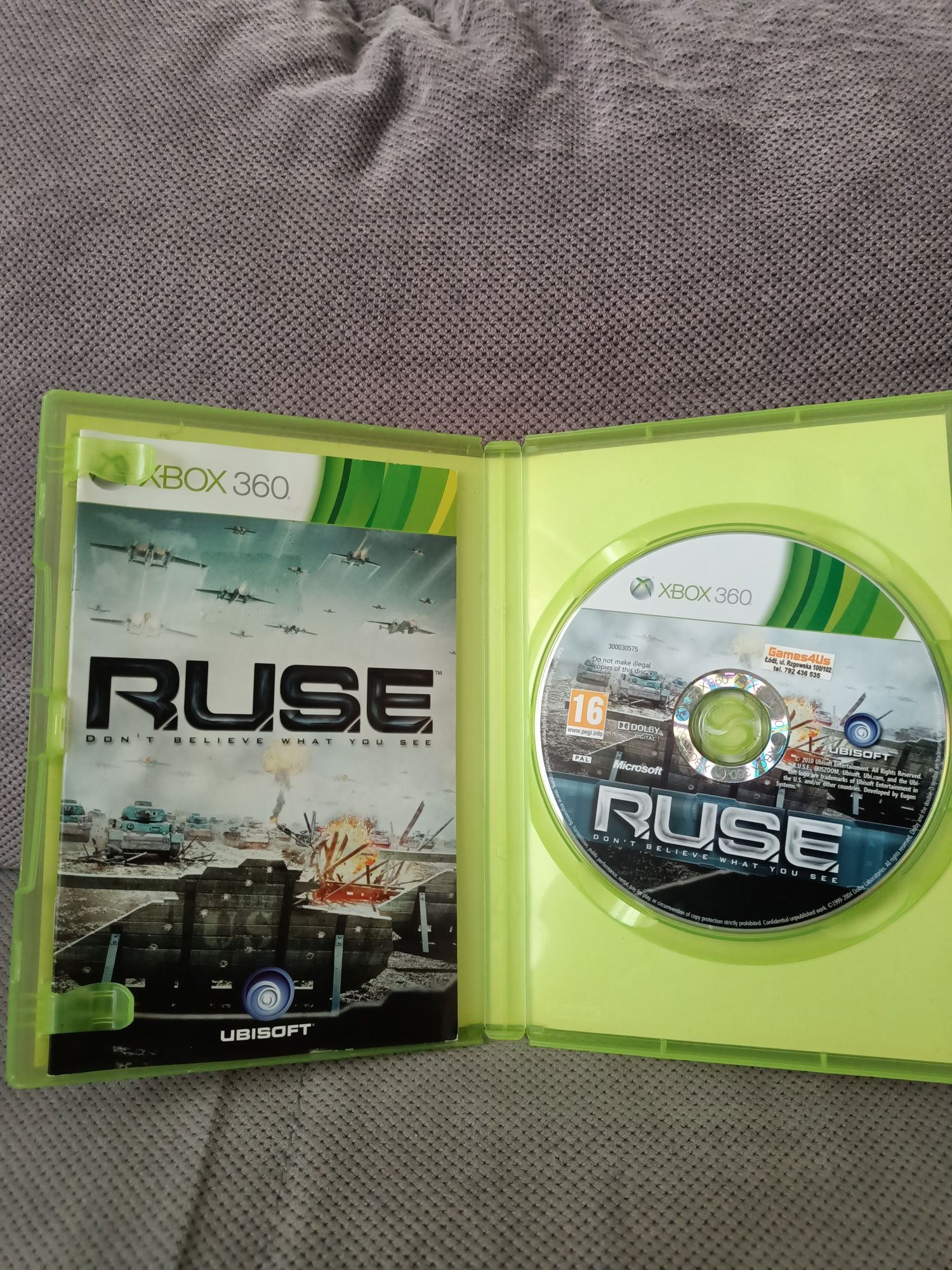 Gra Xbox 360 RUSE