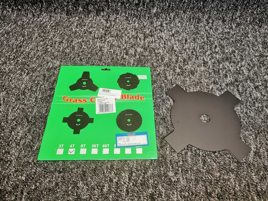 OSTRZE czterozębne 255 mm do podkaszarek spalinowych A281