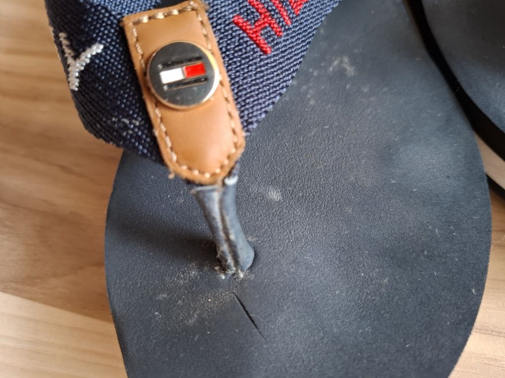 Klapki,  japonki tommy hilfiger 36