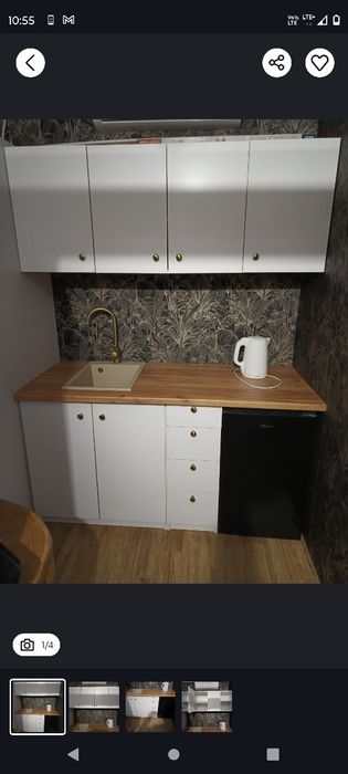 Meble kuchenne w kolorze białym