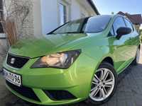 Seat Ibiza 2014r 1,2 benz 105 koni klima Alusy 5-drzwi BEZWYPADKOWY