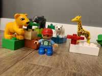 Dwa zestawy LEGO Duplo: małe zoo i