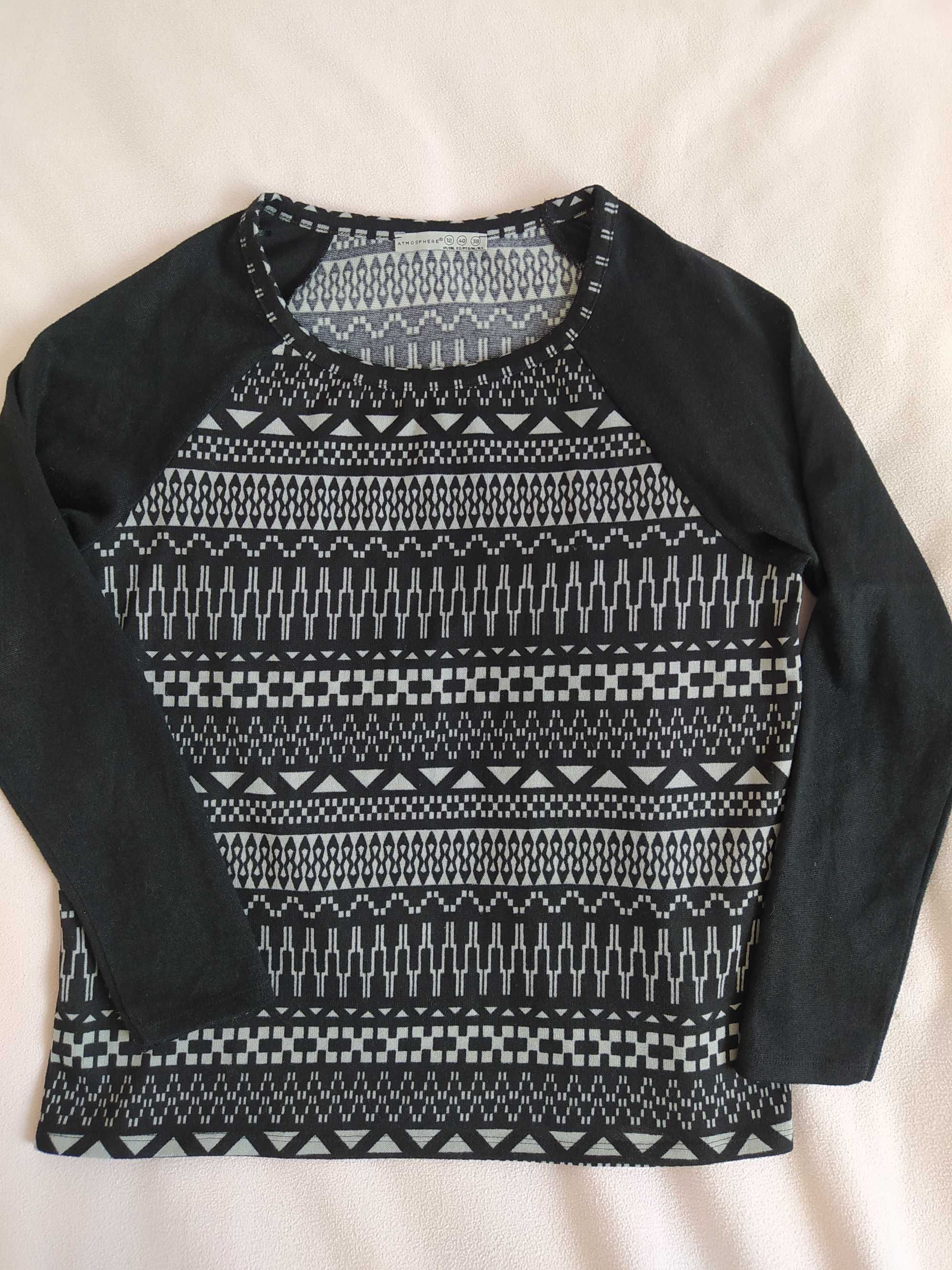 2×bluzka damska w moro Cropp Atmosphere r. S/M bluza