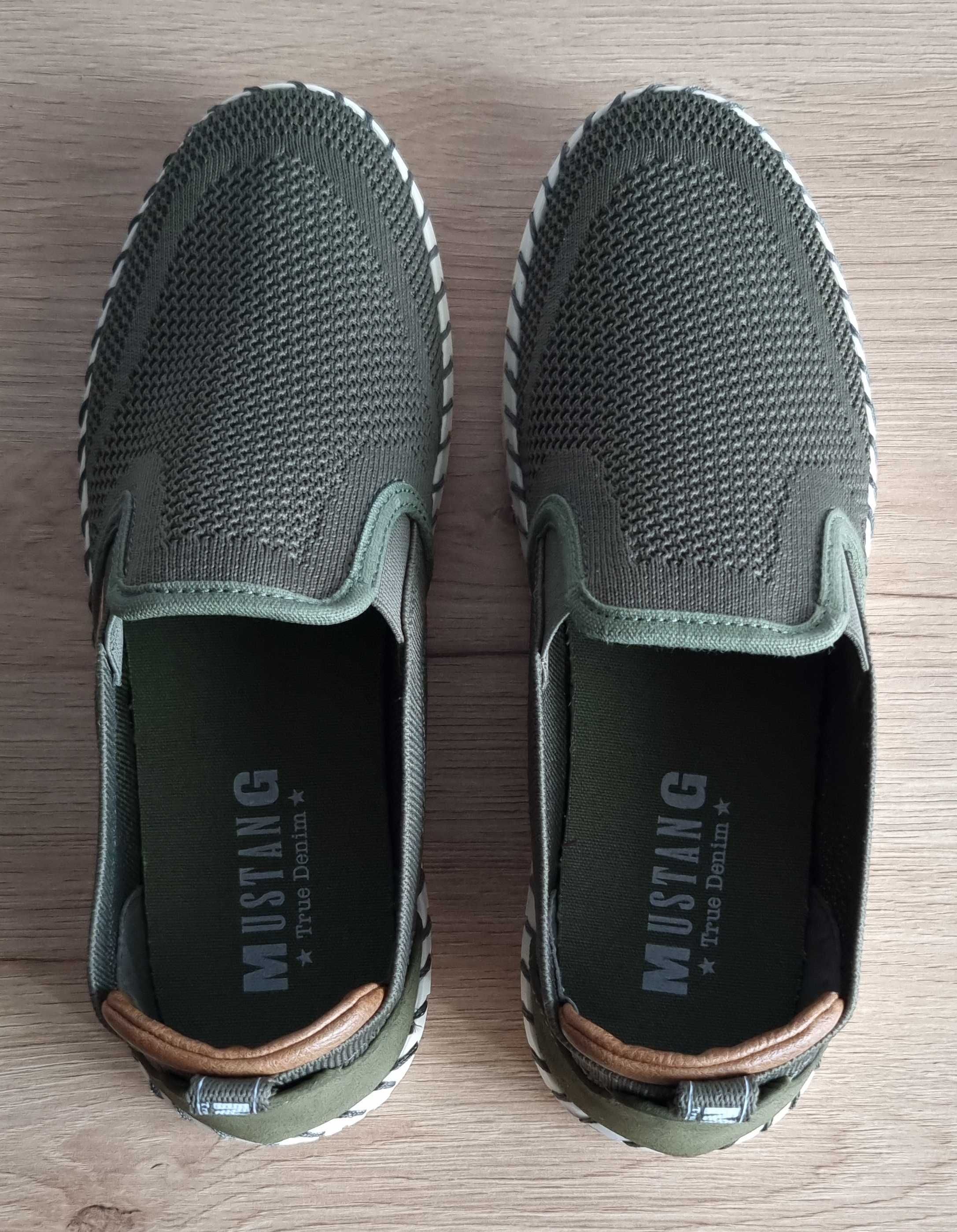 Damskie buty MUSTANG 1379.401 Loafersy Sneakersy slip-on wsuwane 39