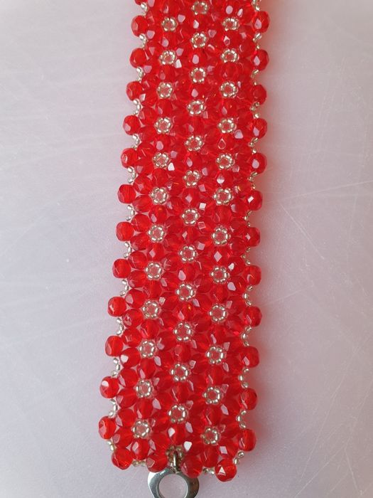 Pulseira única feita à mão