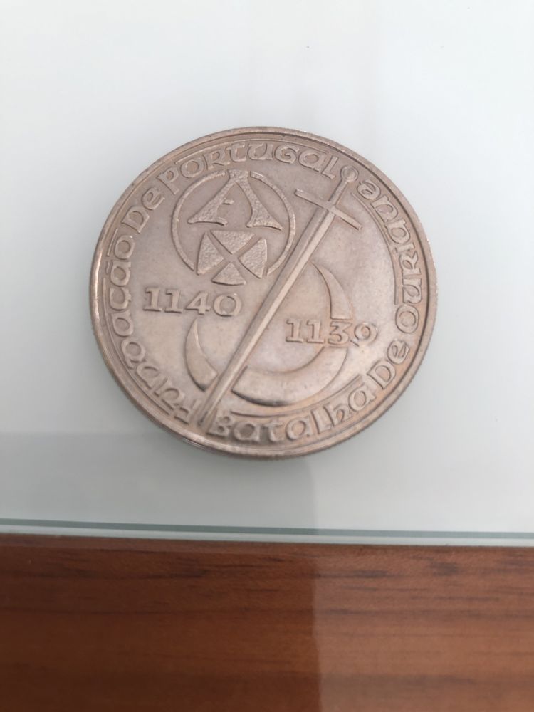 Moeda 250 escudos de 1989. 850 anos da Batalha de Ourique.