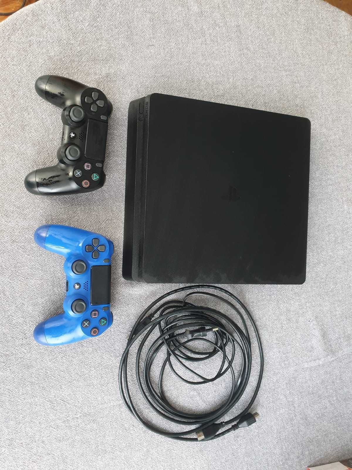 playstation 4 Slim 1TB - 2 comandos