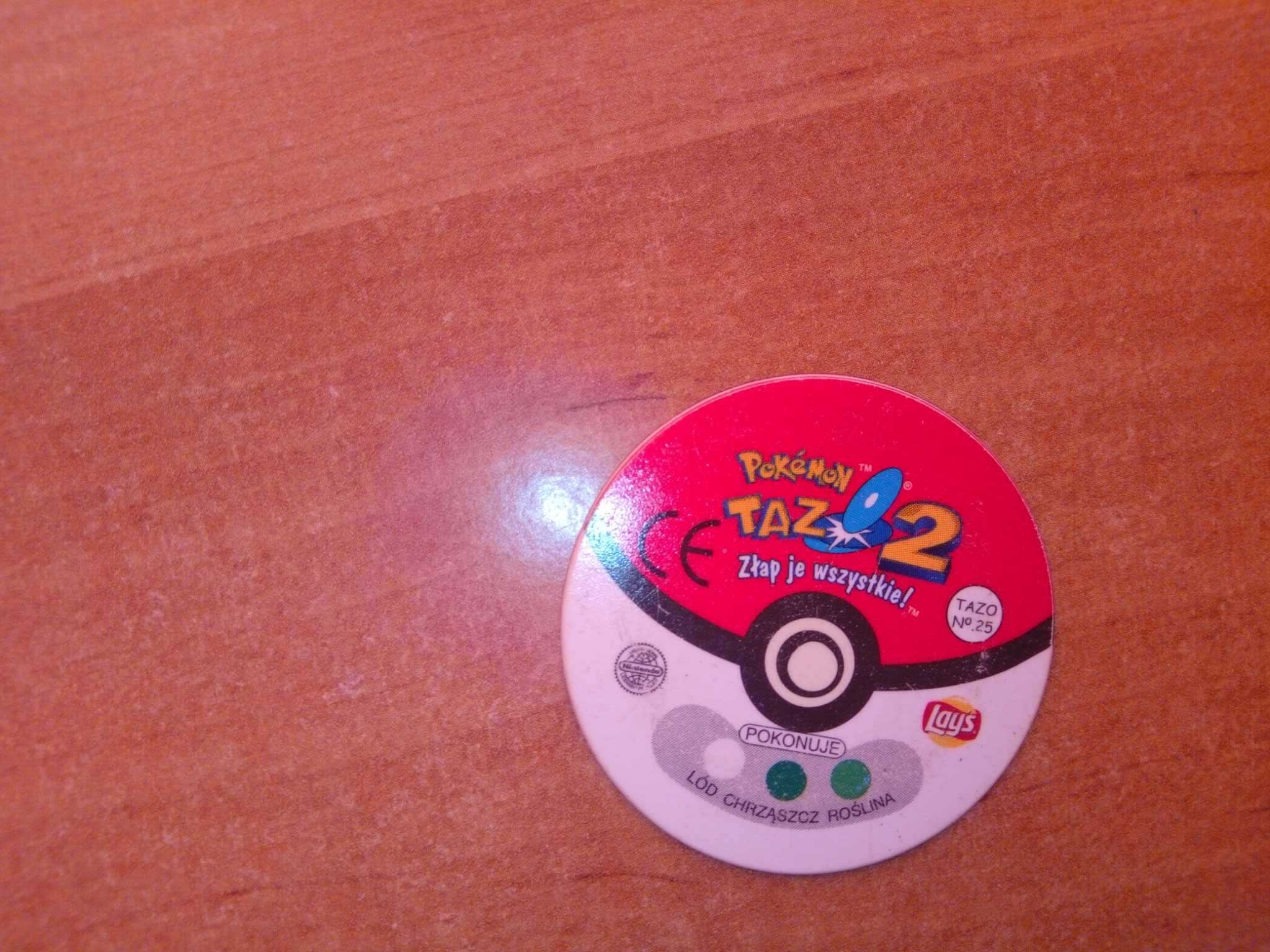 Pokemon Tazo 2 Tazos #77 Ponyta #78 Rapidash Lays 2001 No 25 Złap je