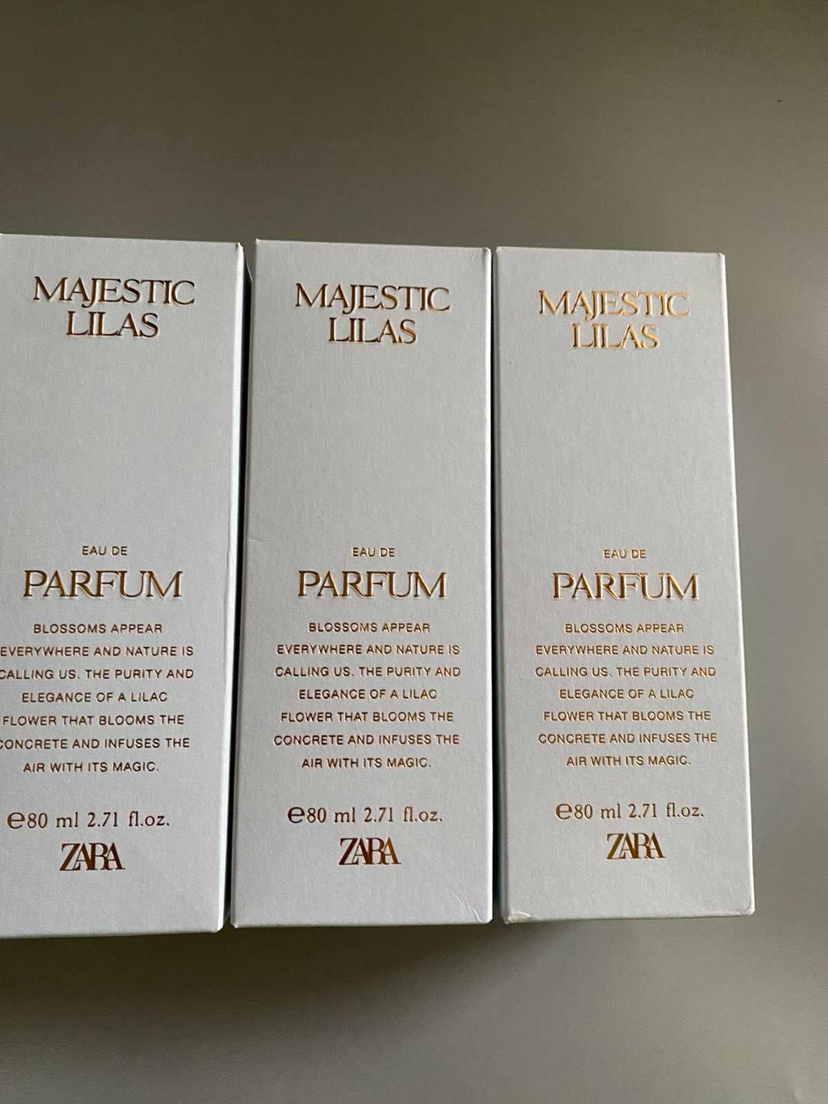 Парфум Majestic Lilas Zara 80ml Оригінал Іспанія