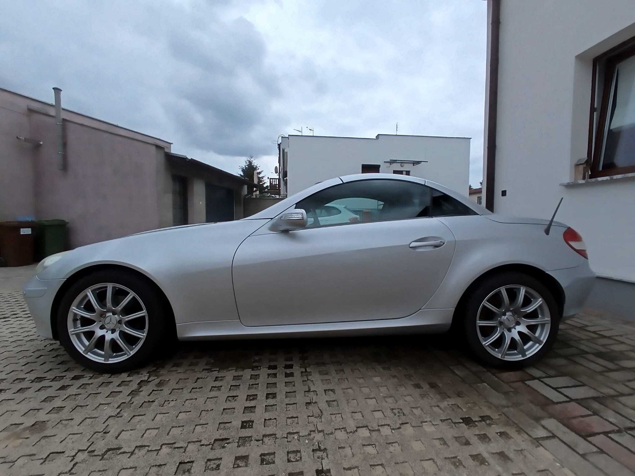 Mercedes SLK 200 kabriolet automat bezwypadkowy org lakier