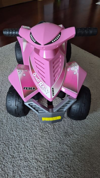 Moto 4 Elétrica Quad Racy Feber 6V 18M+
