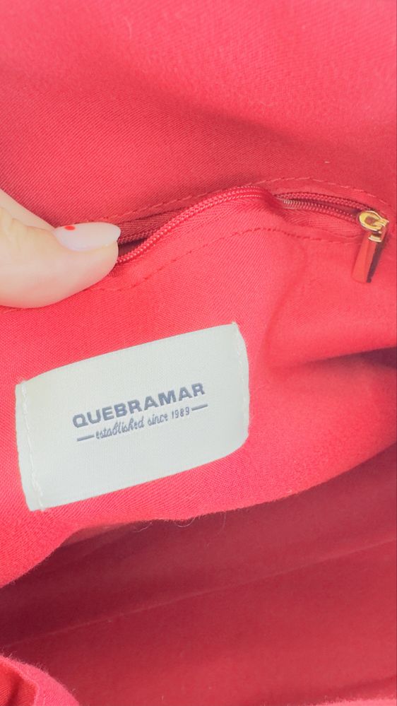 Mala vermelhar Quebramar