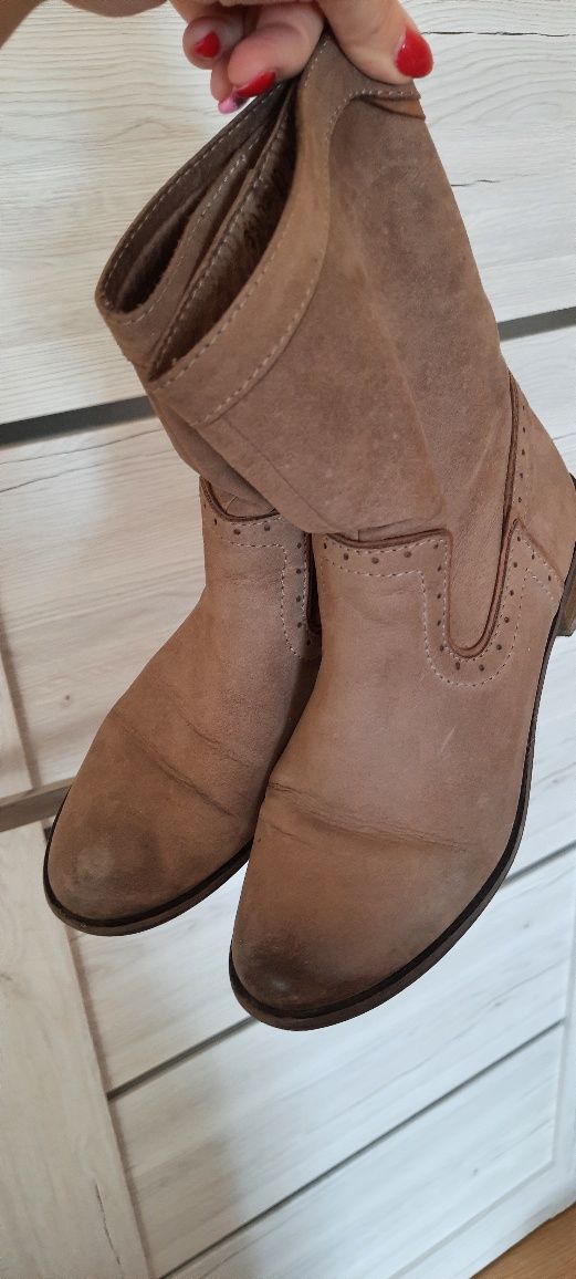 Botki nessi 40 skora naturalna