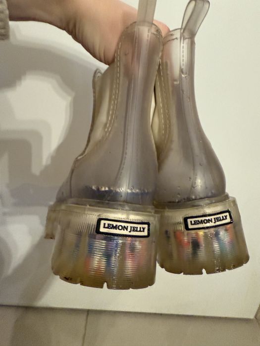 Kalosze rozmiar 40, lekko używane, marki Lemon Jelly