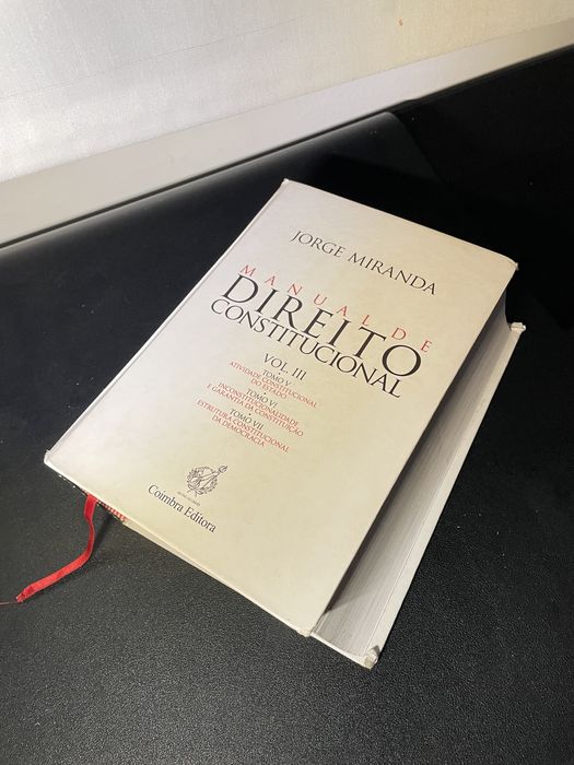 Manual de Direito Constitucional - Volume III - Jorge Miranda
