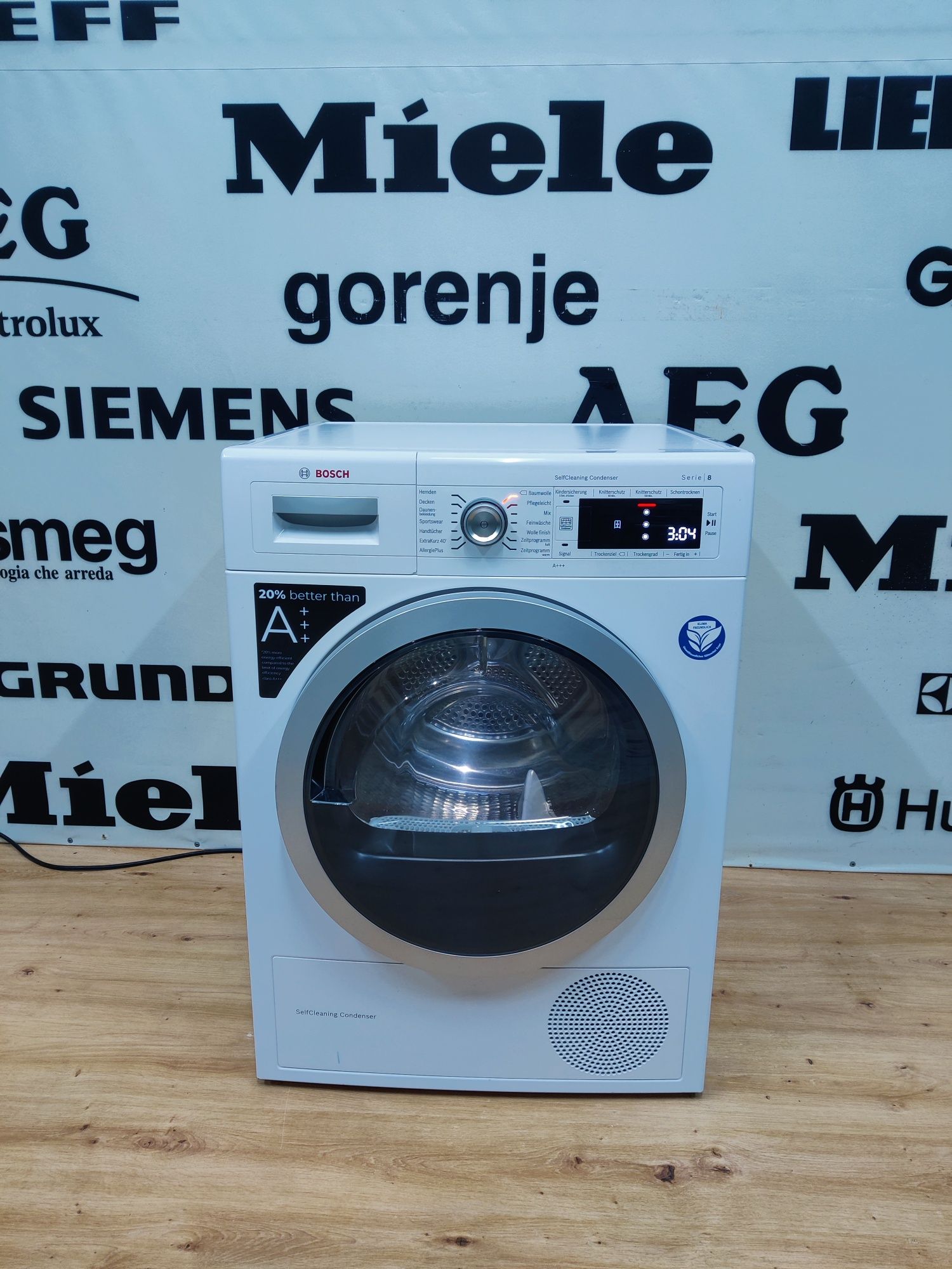 Сушильна машина BOSCH™ Serie8. Self Cleaning Condenser. Германия.