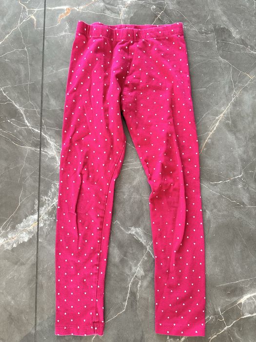Legginsy różowe 6-7 lat