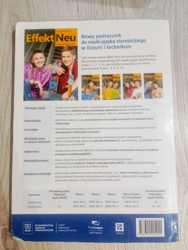 effekt neu 1 - podręcznik