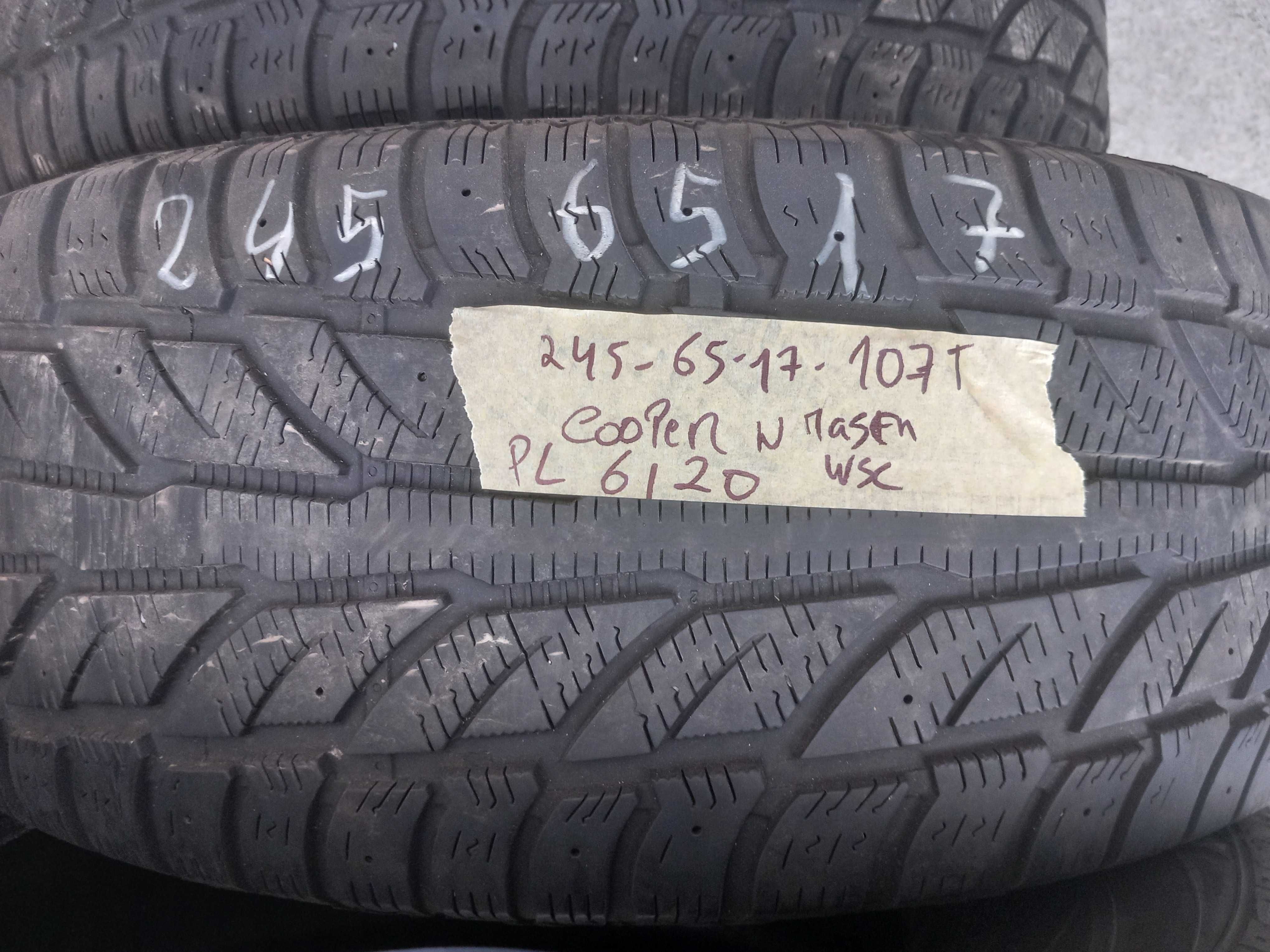 2 pneus 245/65R17 4x4 Cooper