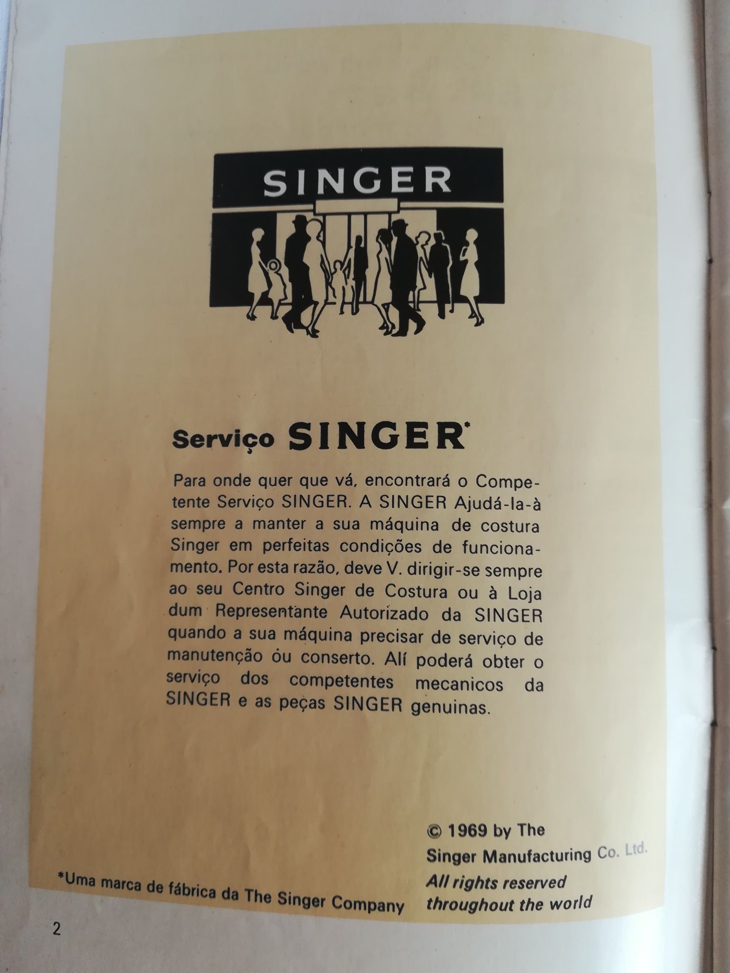 Manual de Instruções, Máquina de Costura Singer 427