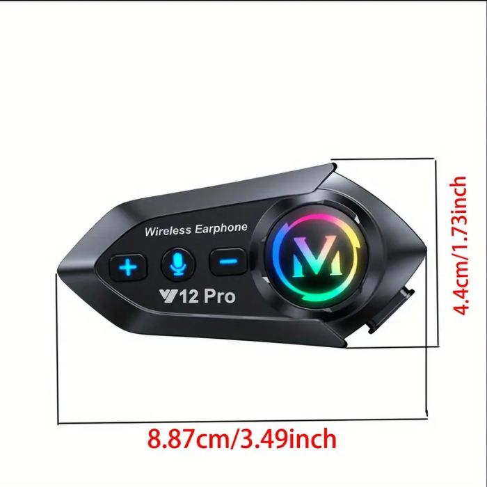 Мотогарнітура Y12 Pro Нова М'який мікрофон