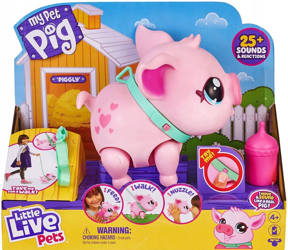 Little Live My Little Piggy Interaktywna Świnka