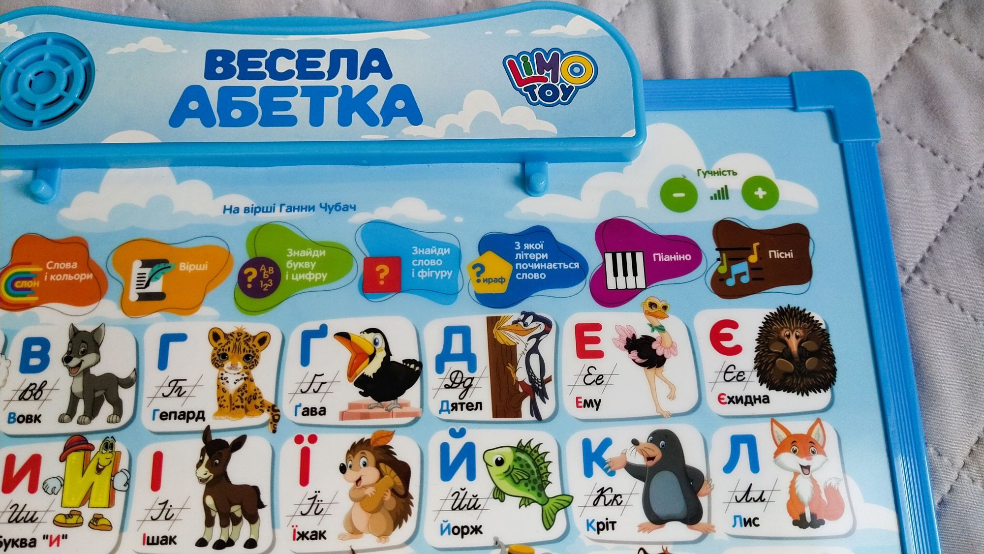 Весела абетка українською мовою