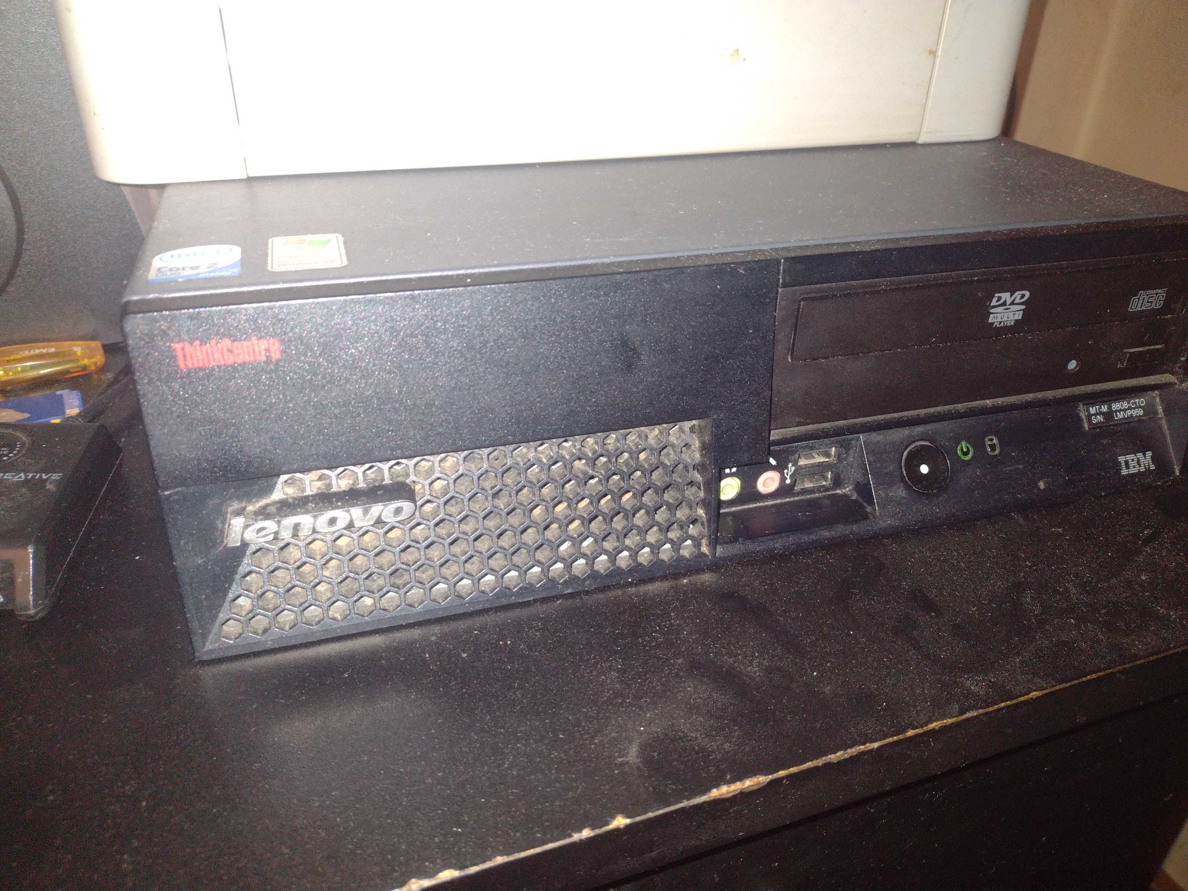 komputer IBM Lenovo Intel Core 2 Duo 1,8 Ghz- stacjonarny