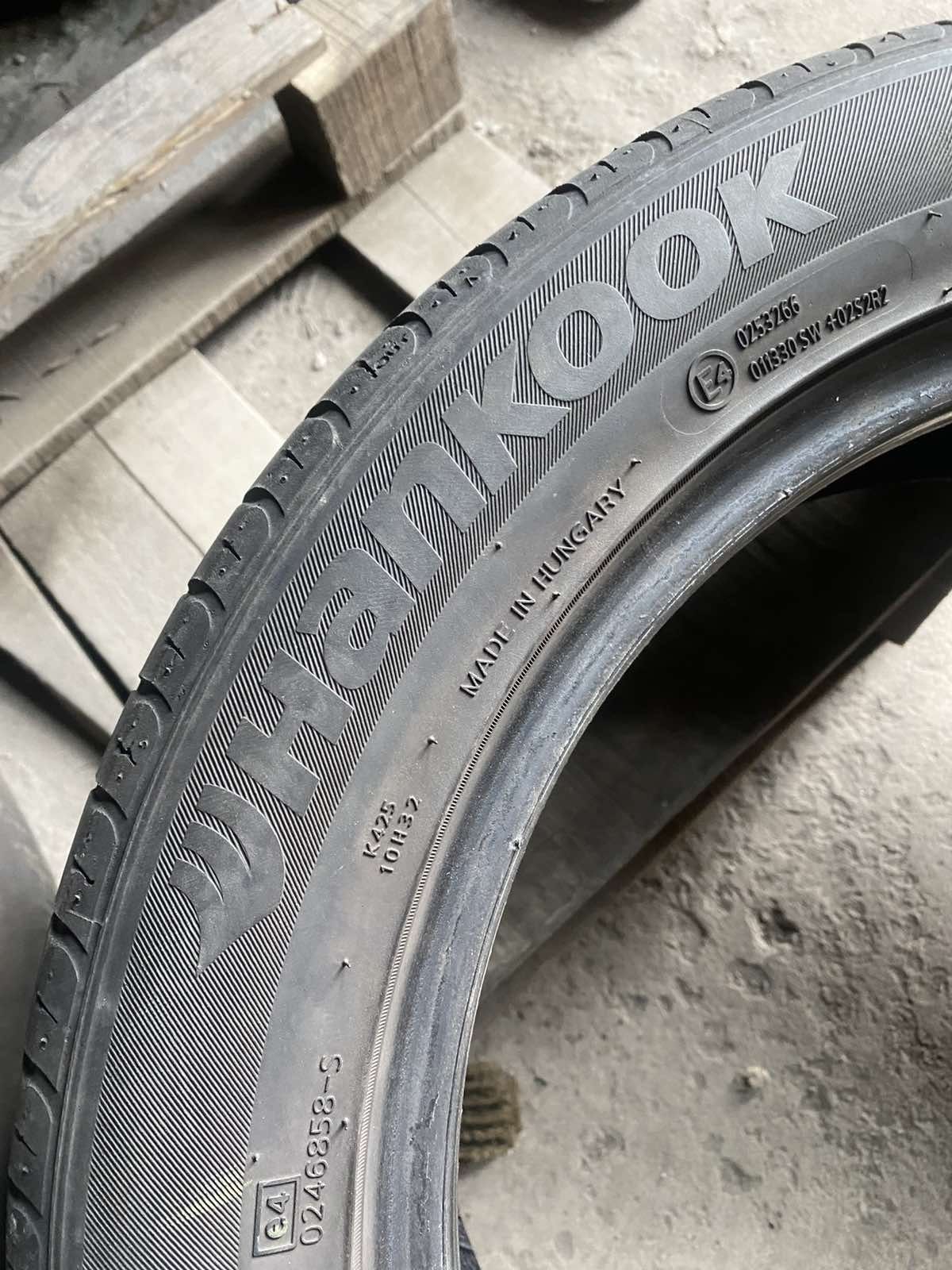 195.55.16 Hankook 4шт лето БУ склад шины резина из Европы 55 R16 Харьк