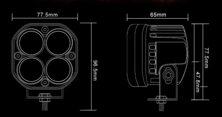 Світлодіодна фара 40 Вт