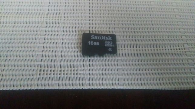 MicroSD карта  памяти SanDisk 16Gb.