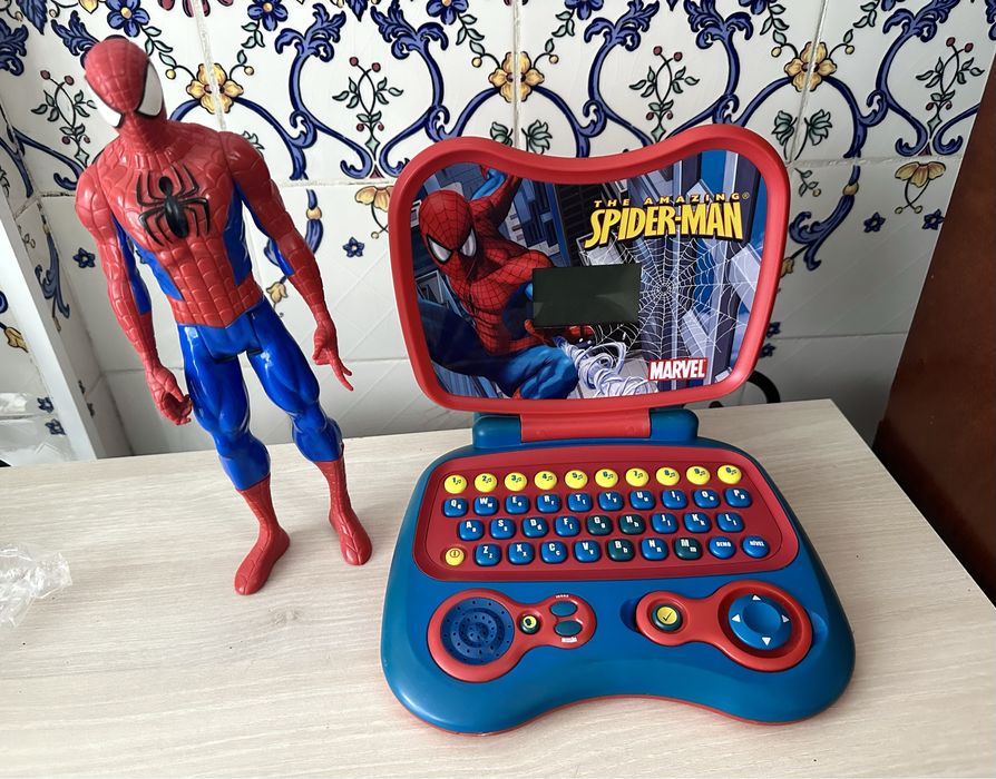Computador Spider Man Homem Aranha Brinquedo jogo eletronico pc