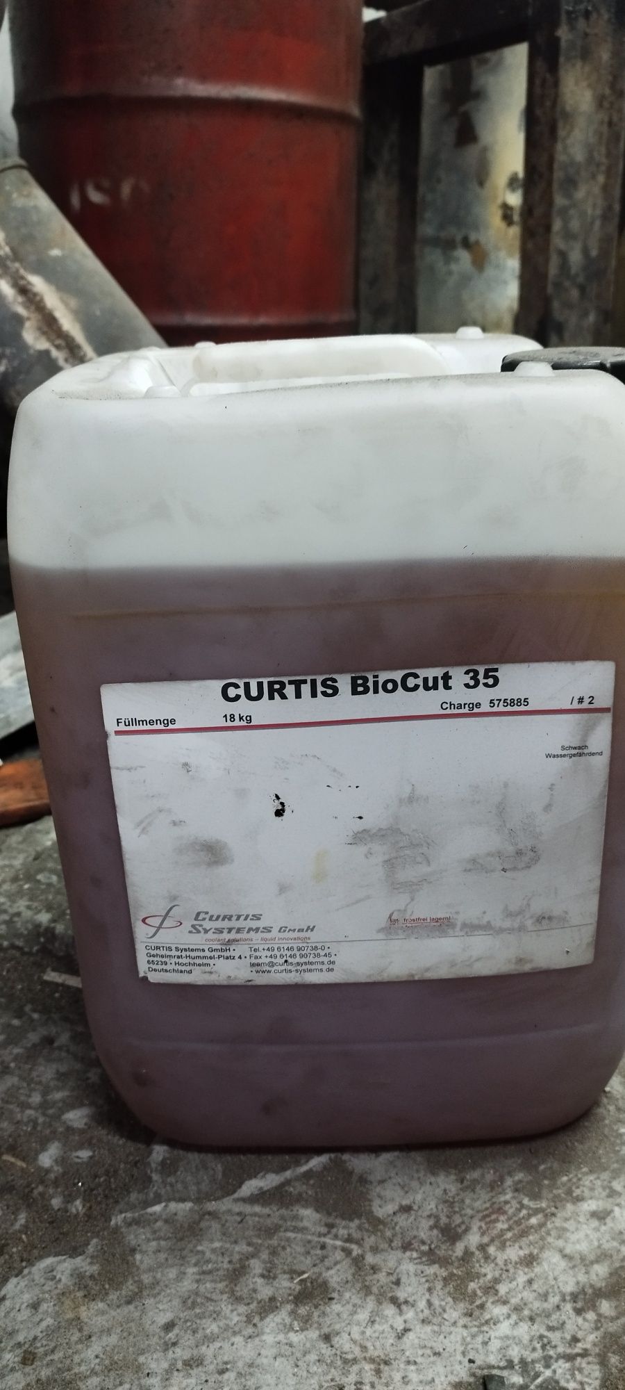Olej chłodziwo do ciebia metalu CIRTUS biocut 18kg .