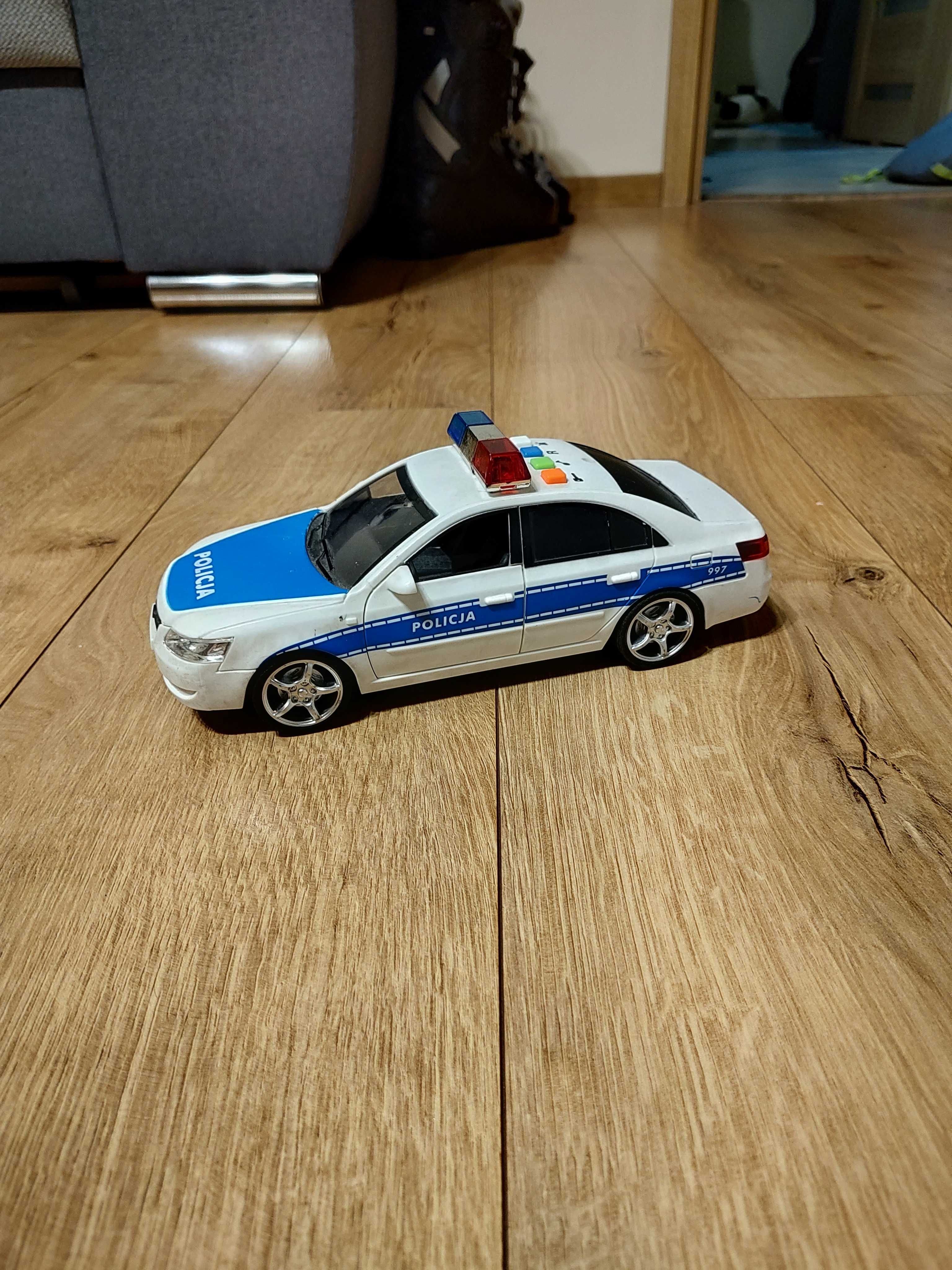 Policja samochód - otwierane drzwi