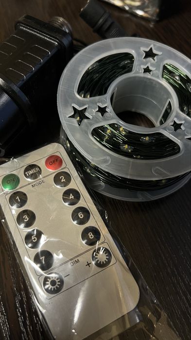 Найдешевша ціна на гірлянди роса 50/100/200 метрів