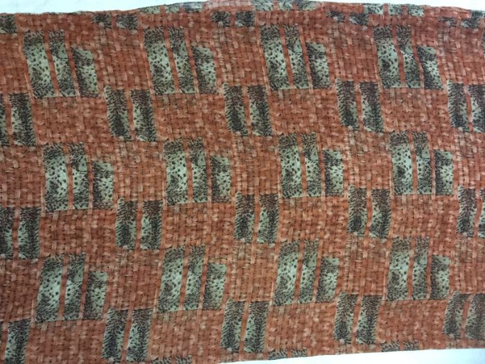 Ткани крепдешин и шифон времён СССР Сари из шифона