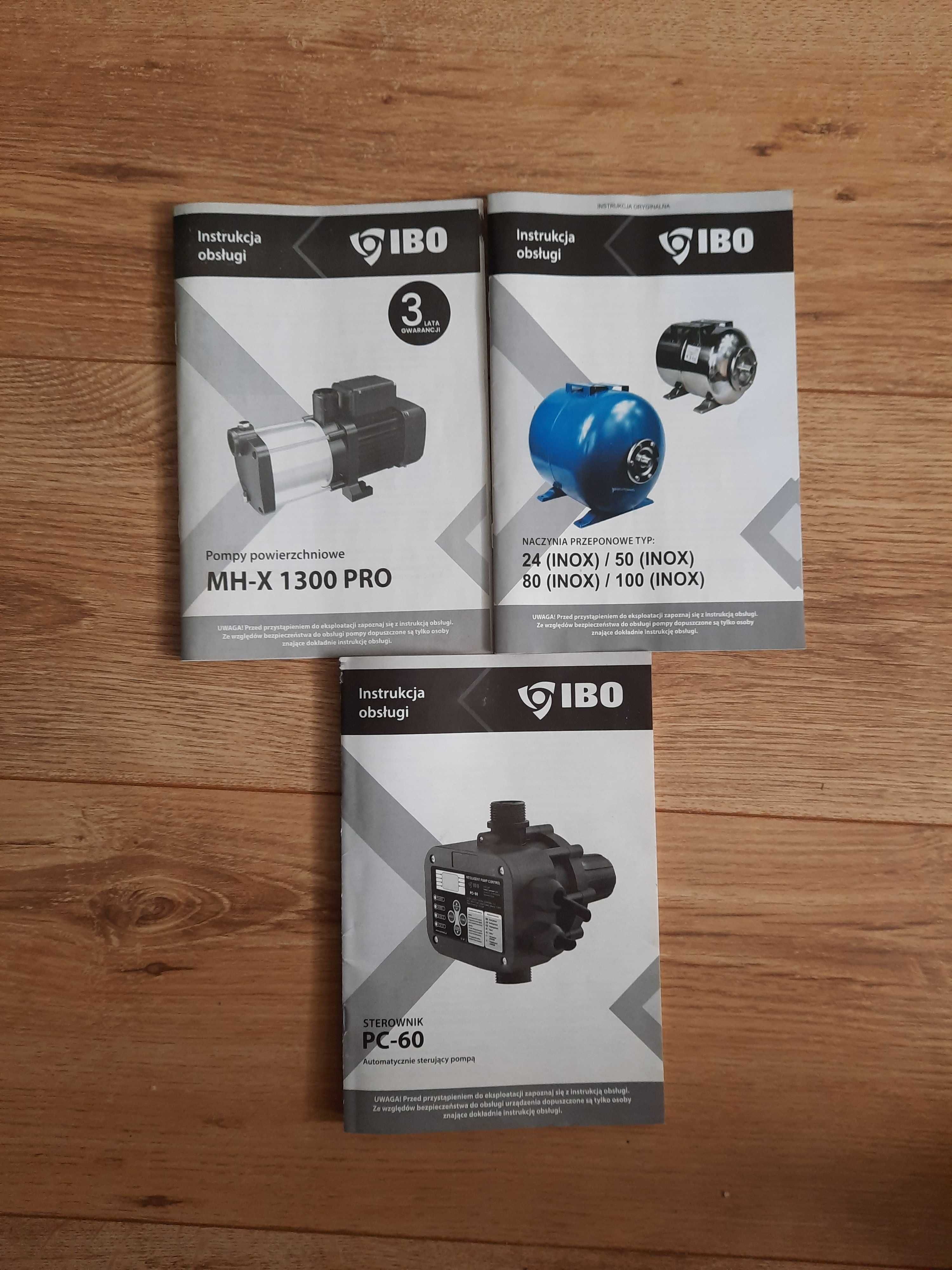 Sprzedam pompę hydrofor Ibo mh-x 1300 pro nowa.