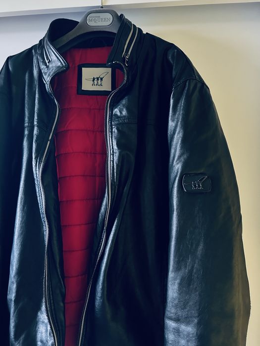 Skórzana kurtka męska XXL – Made in Italy – klasyk z charakterem