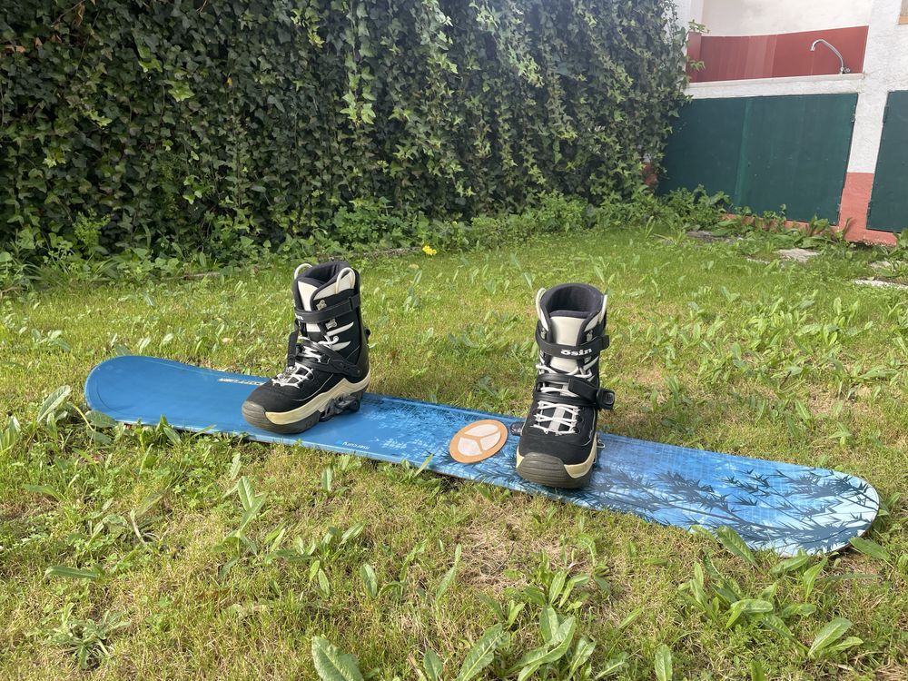 Prancha Snowboard Scott USA + Botas Osin (com fixações)