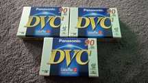 3x kaseta Mini DV Panasonic nowe