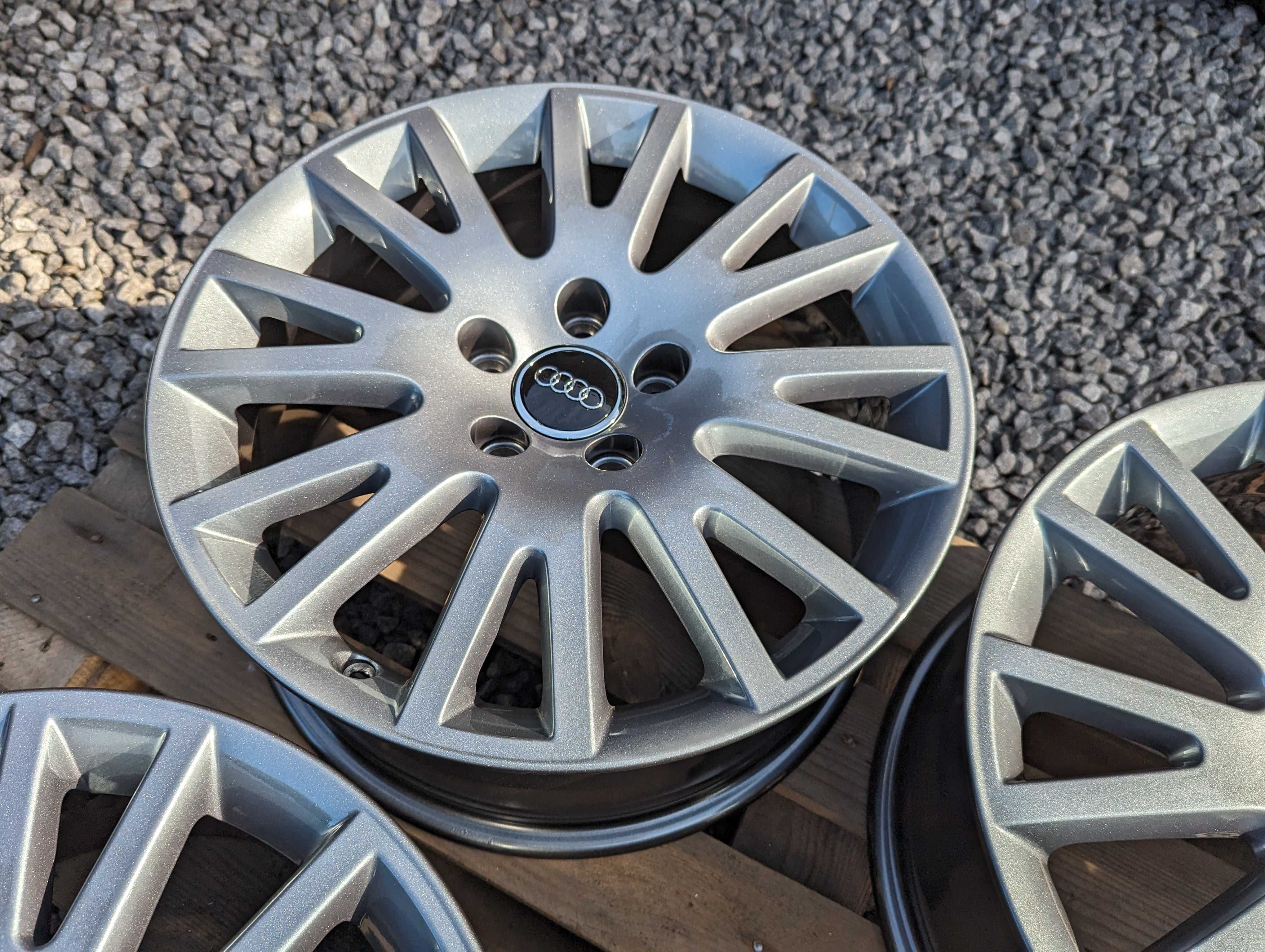Oryginalne felgi Audi 5x112 A6 4f0 17" 5x112 7.5J ET45 A3 A4