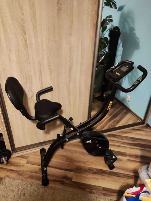 Rowerek stacjonarny magnetyczny składany Xbike PYRO TX-360XB czarny