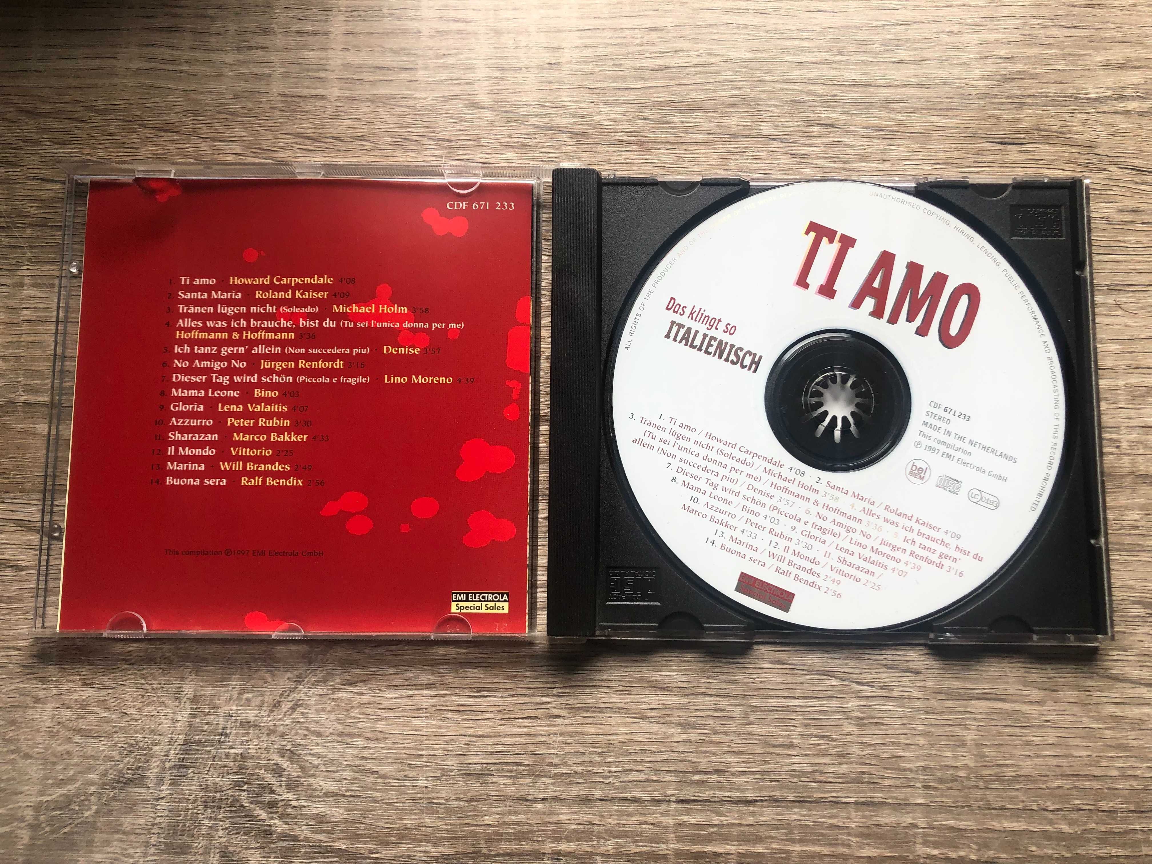 Ti Amo Das klingt so Italienisch płyta CD