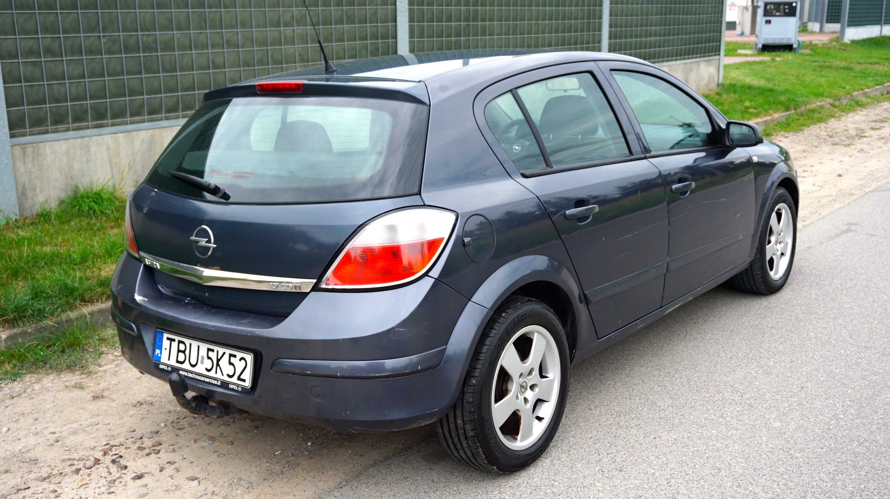 Opel Astra 1.7 diesel Ważne opłaty ** 2xkoła