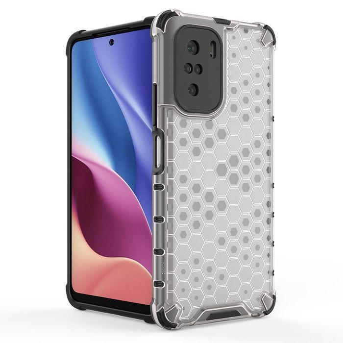 Etui Honeycomb do Xiaomi Redmi K40 Pro+ / K40 Pro - Czerwony