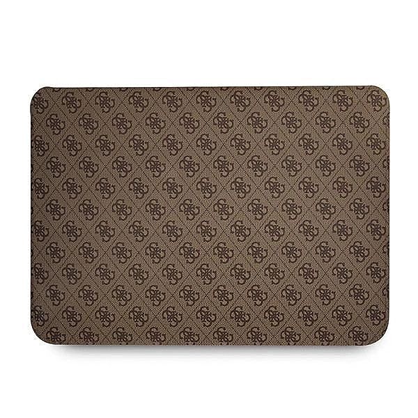 Pokrowiec Guess 4G Big Logo na laptopa 13'' - brązowy