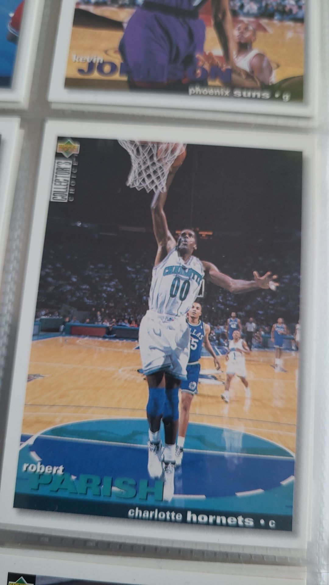 Karty kolekcjonerskie nba upper deck 95-96 i album stan idealny